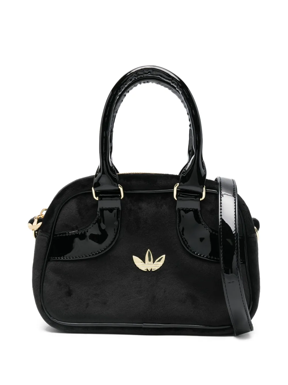 adidas logo-plaque tote bag | Black | Image 1