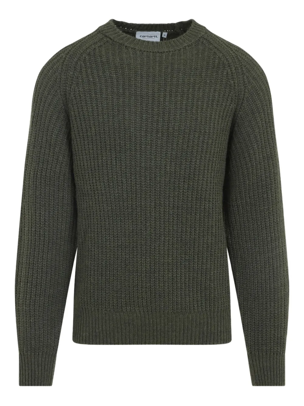 Carhartt WIP ribbed crew-neck sweater | Green | Image 1