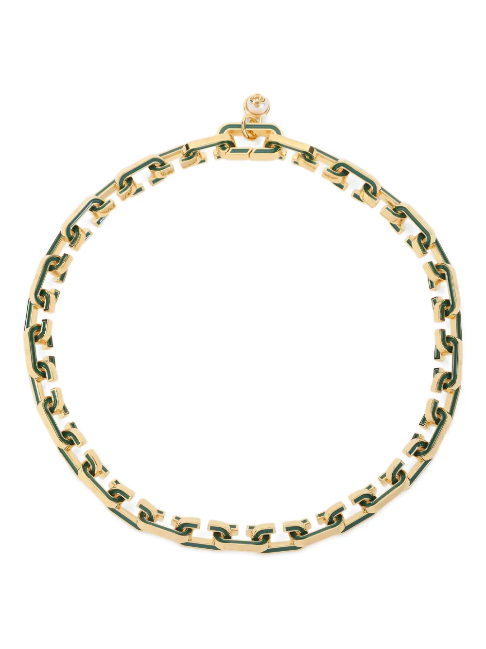 Casablanca enamelled chain necklace | Image 1