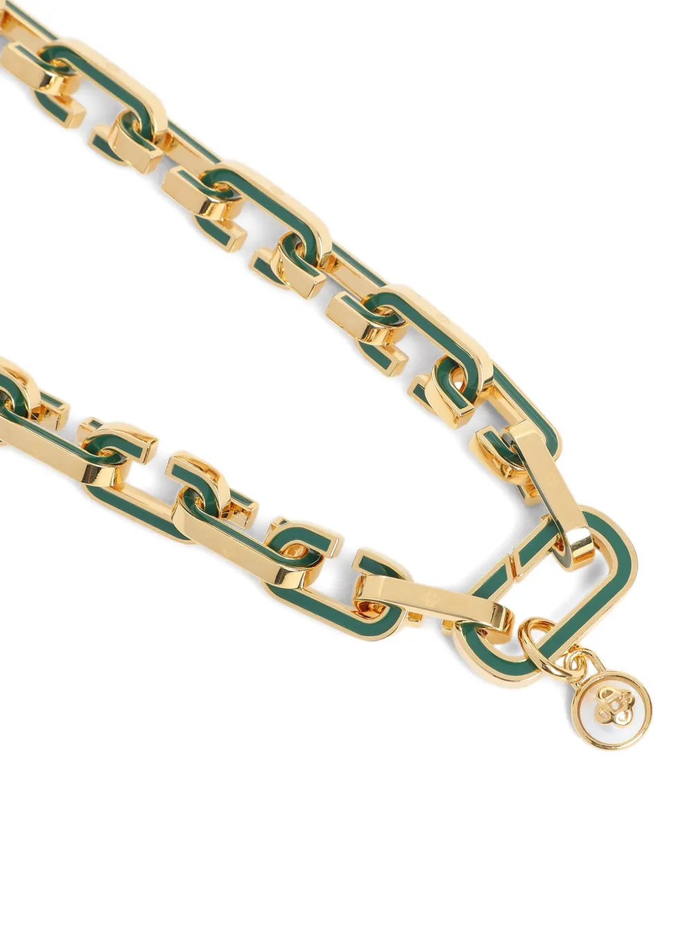 Casablanca enamelled chain necklace | Image 2