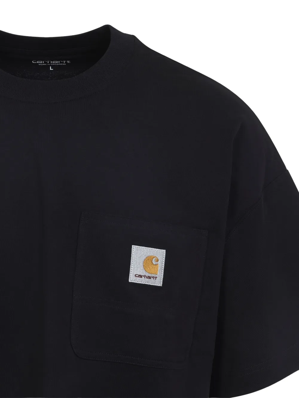 Carhartt Hudson Pocket Short-sleeved T-shirt In Black