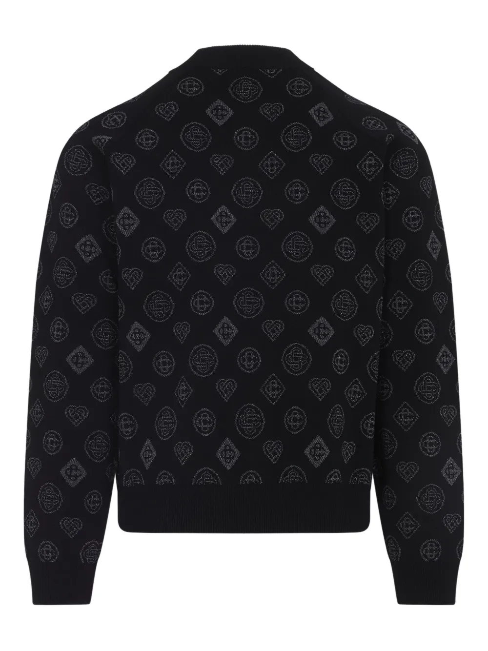 Casablanca logo-pattern zip-up jacket | Bomber Jackets | Image 2