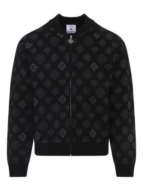Casablanca Jacke mit Logo-Muster