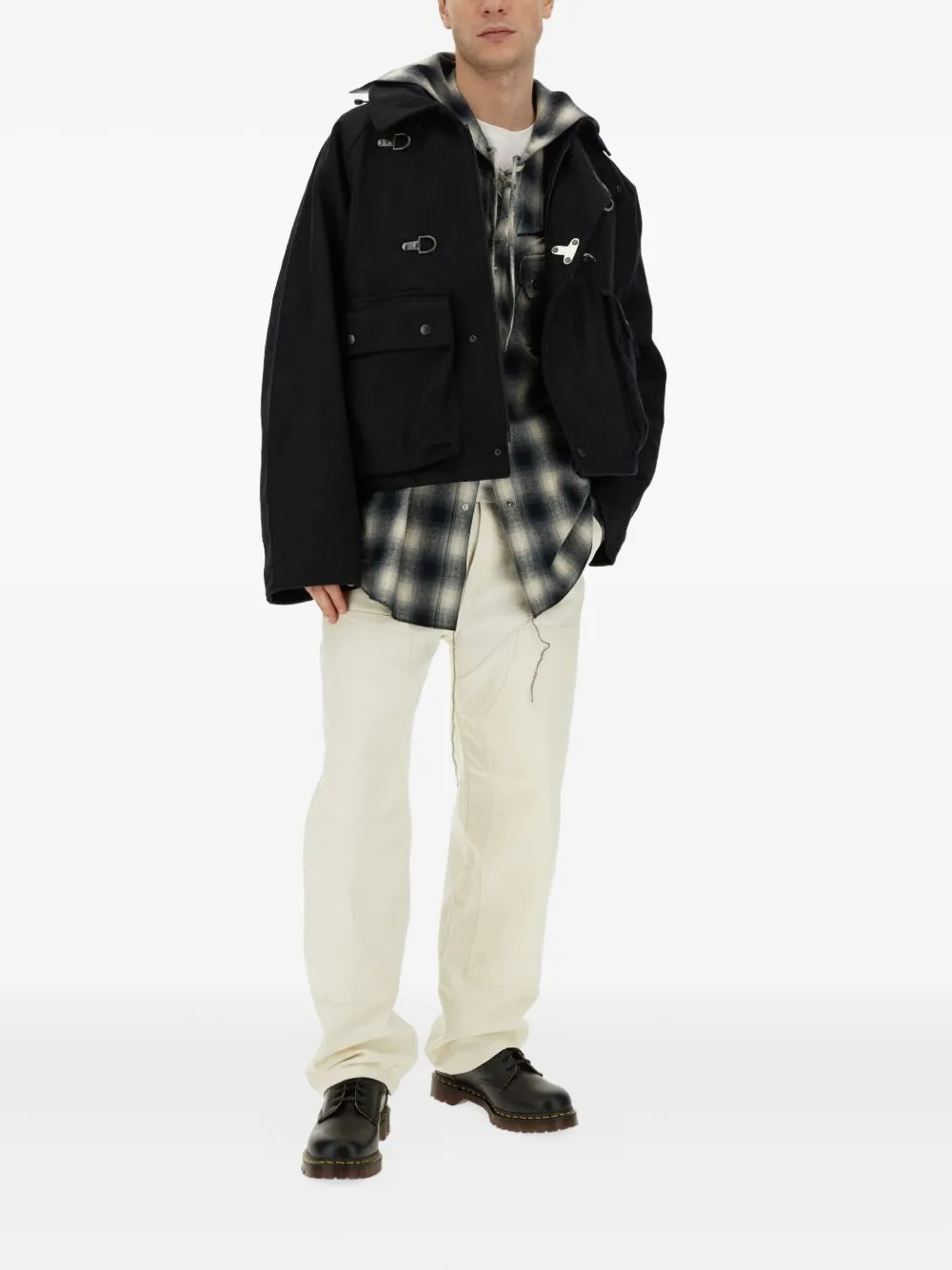 AIE 格纹连帽衬衫 | Image 2