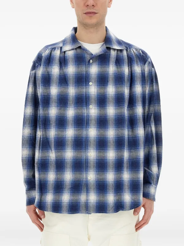AIE 長袖シャツ Lサイズ Aie シャツ - AiE - Patterned Painter Shirt (size-L) ¥18000+tax