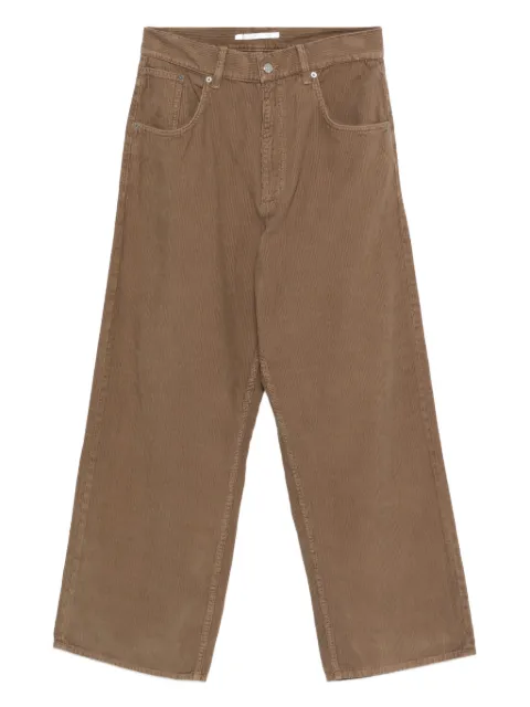 Sunflower corduroy wide-leg jeans