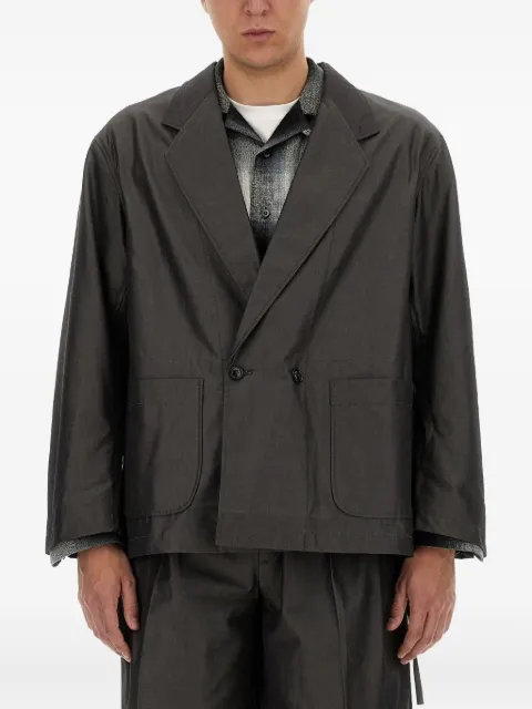 AIE double-breasted cotton jacket