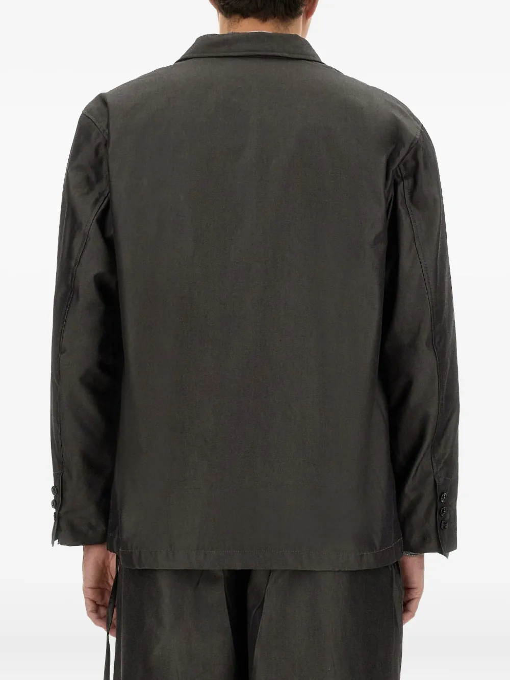 Aïe Aie Oversize Jacket In Gray