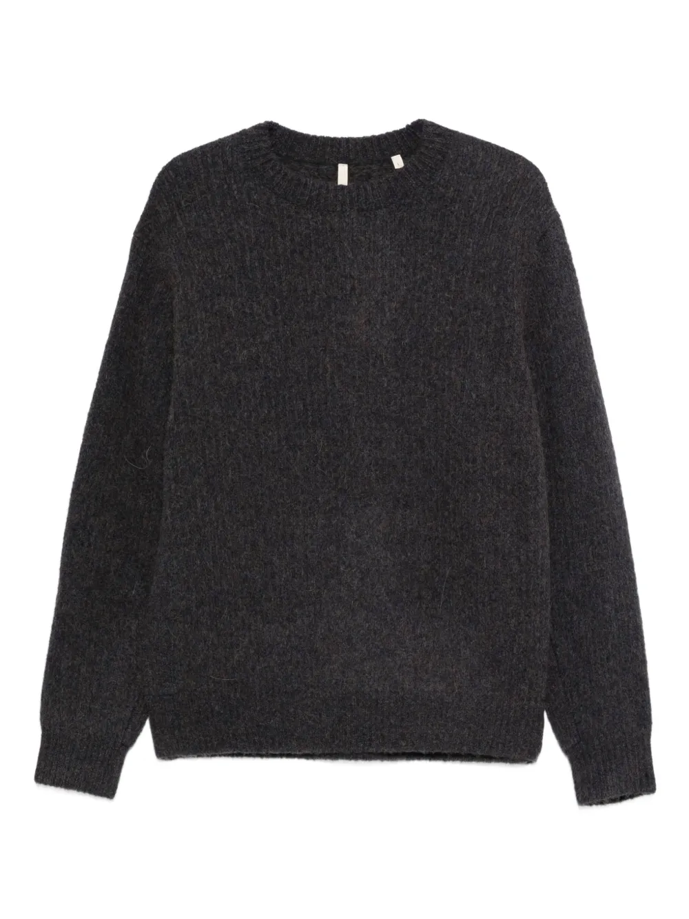 Sunflower ribbed crew-neck sweater | Blue | Image 1