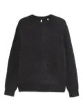 Sunflower ribbed crew-neck sweater - Blue