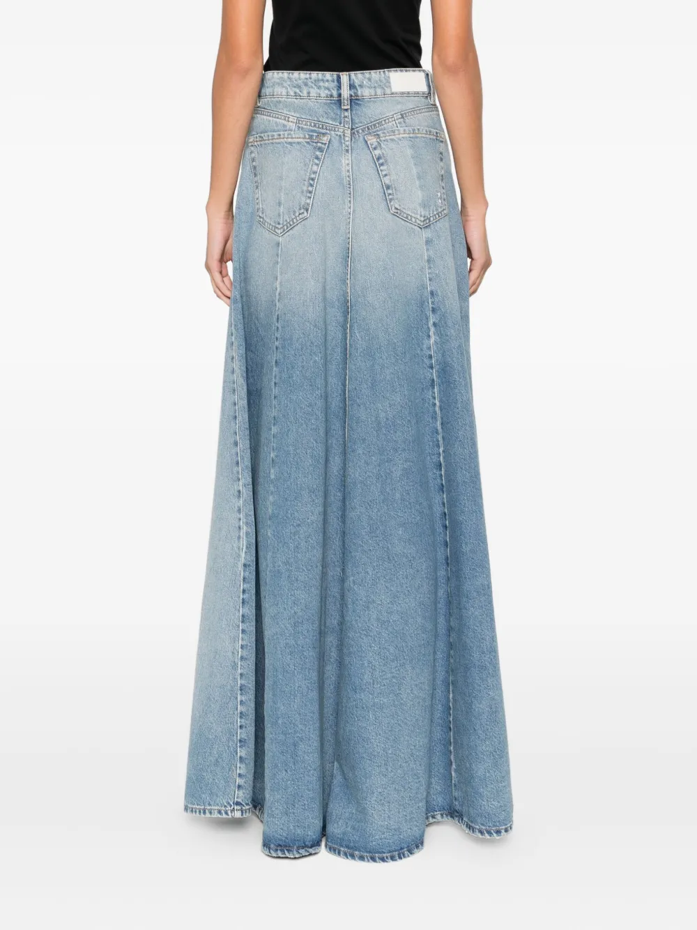 ICON DENIM Maxi-rok met A-lijn Blauw