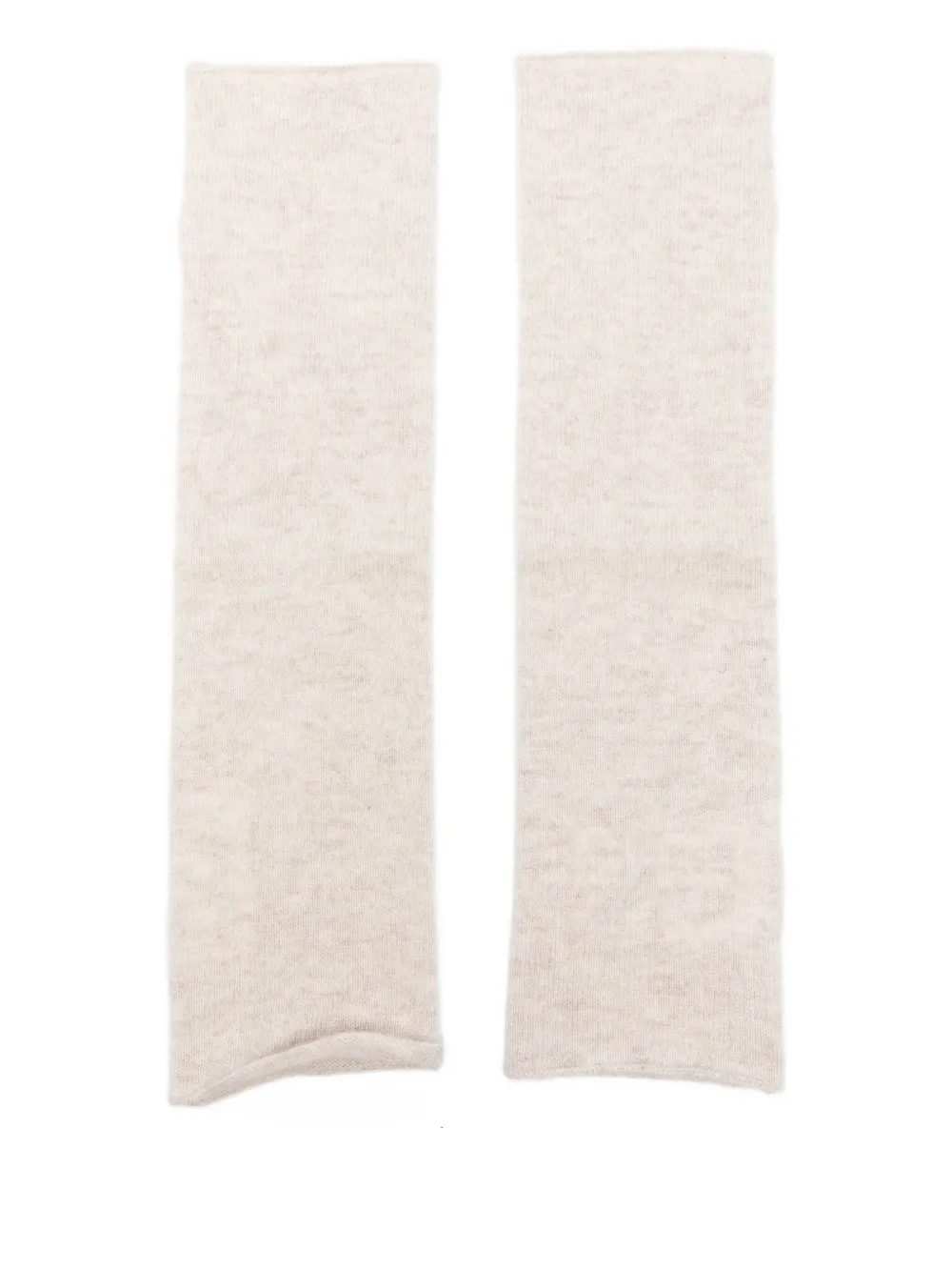 Lisa Yang Aspen ribbed arm warmers - Beige
