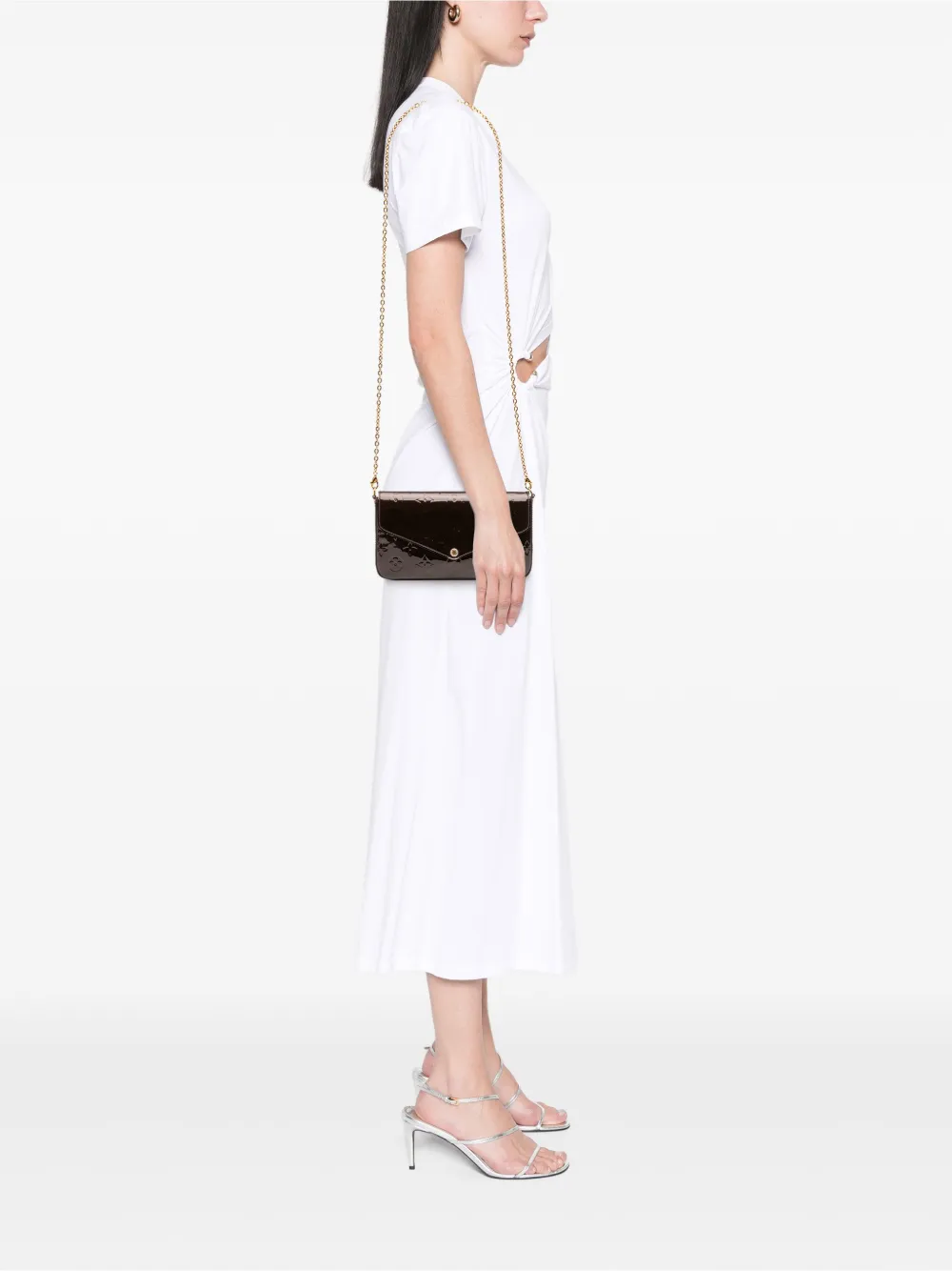 Louis Vuitton Pre-Owned 2016 Monogram Vernis Pochette Felicie crossbody bag | Pre-Owned | Image 2