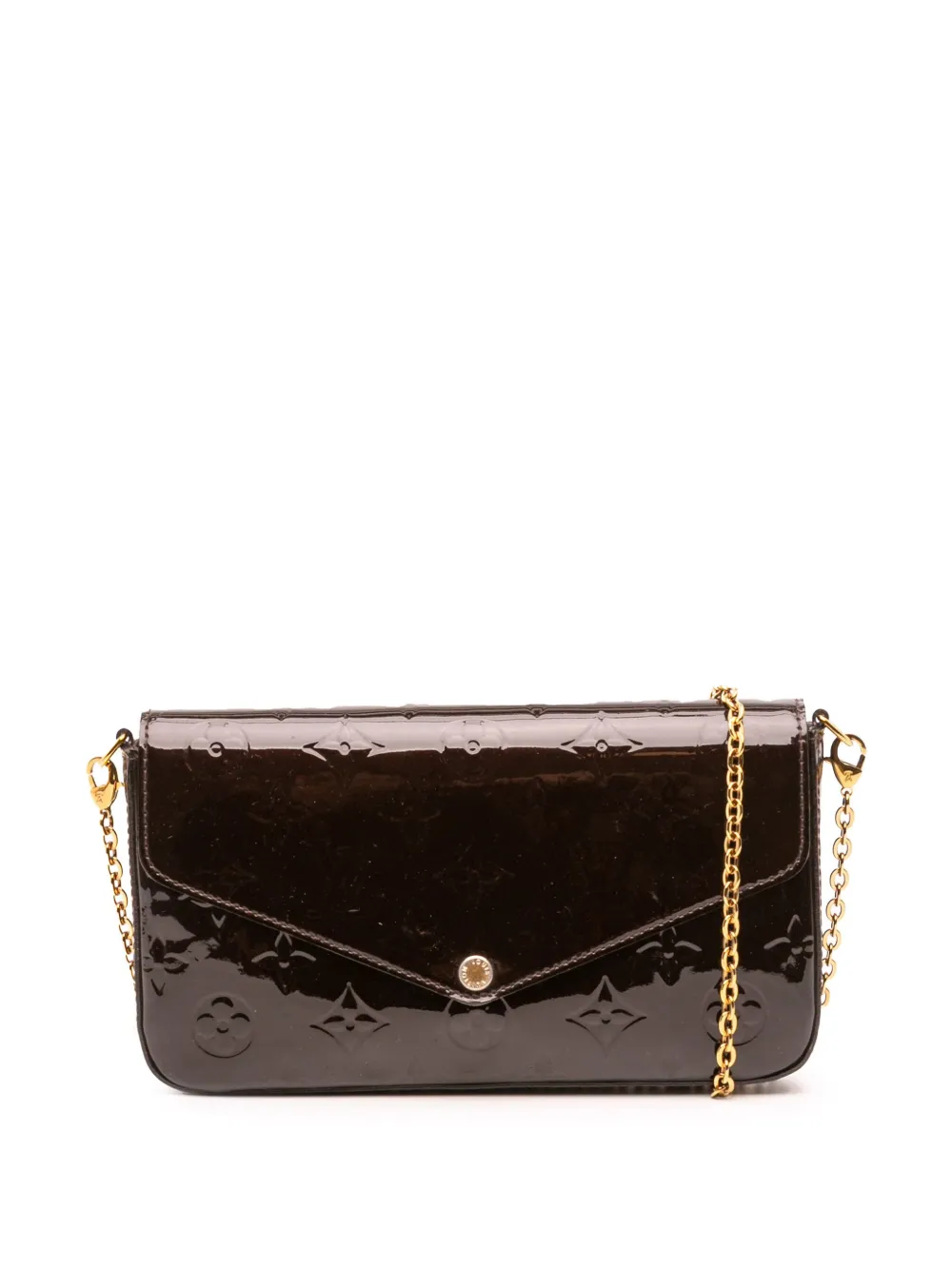 Louis Vuitton Pre-Owned 2016 Monogram Vernis Pochette Felicie Louis Vuitton Pre-Owned 2016 Monogram Vernis Pochette Felicie