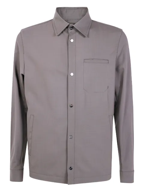 Herno button-fastening shirt jacket