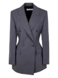 Róhe double-breasted blazer - Grey