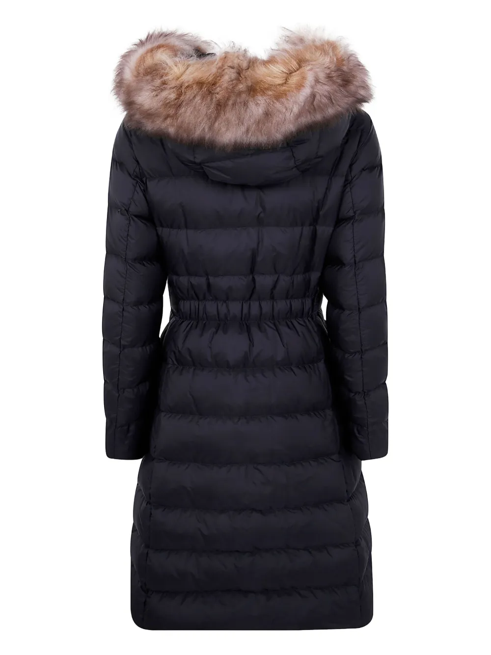 Moncler fur-trimmed quilted coat | Parkas | Image 2
