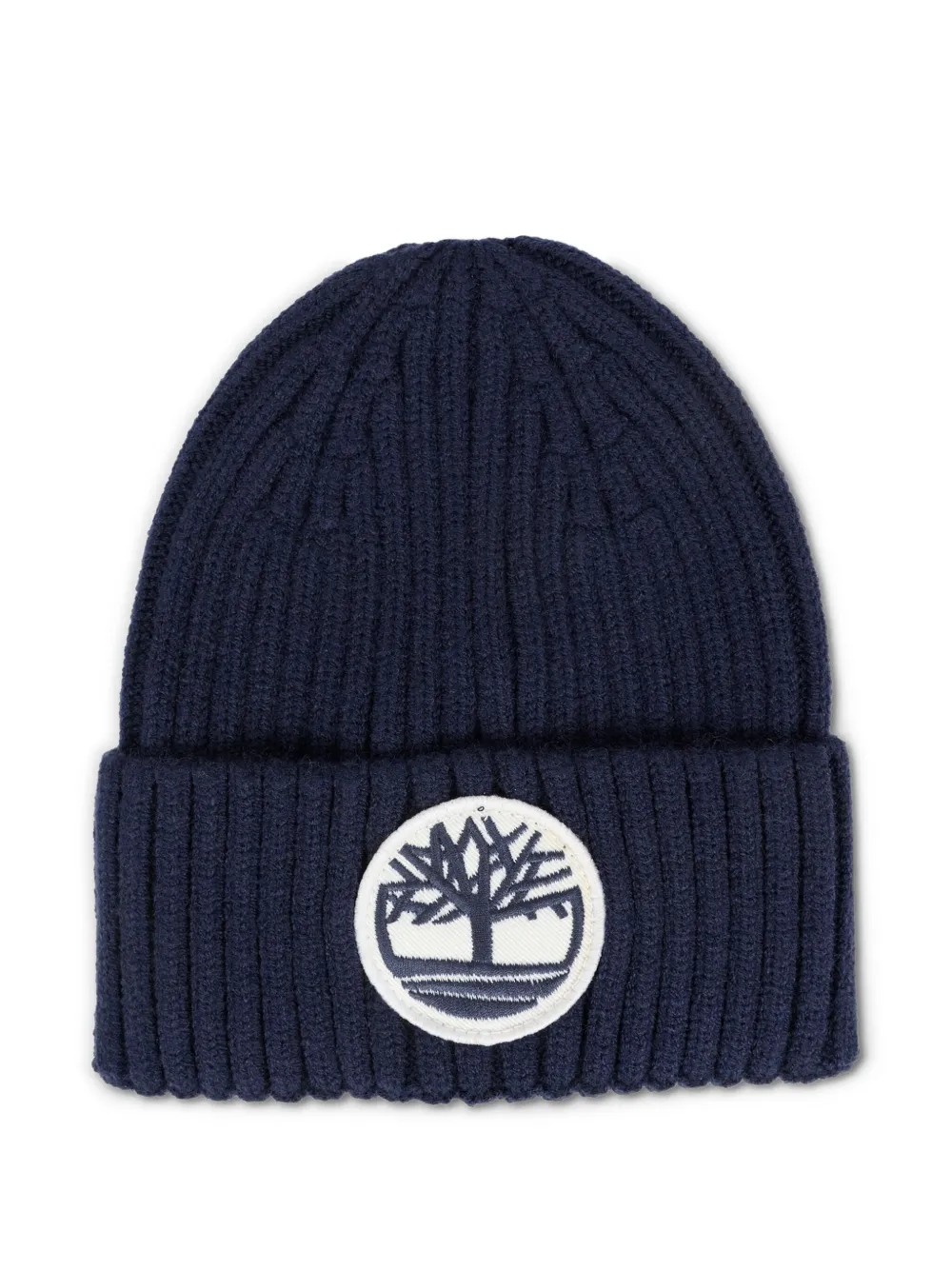 Timberland Kids リブニット ビーニー - ブルー Timberland Kids リブニット ビーニー - ブルー