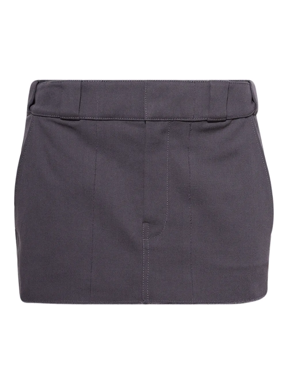 Alexander Wang minijupe à ceinture nouée | gris | Image 1