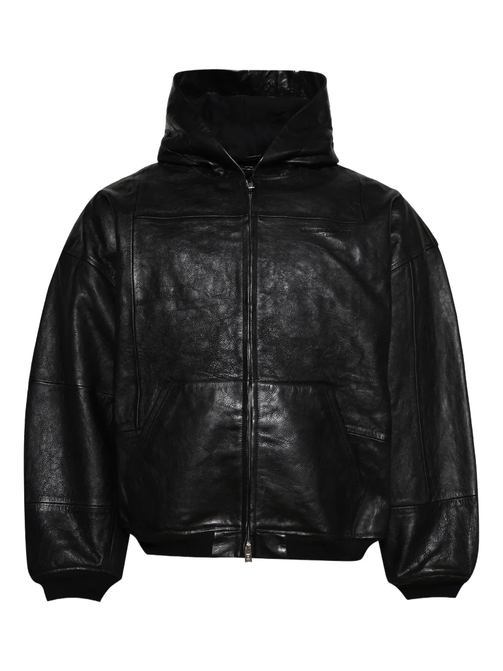 Alexander Wang patchwork hooded jacket | Black | Image 1