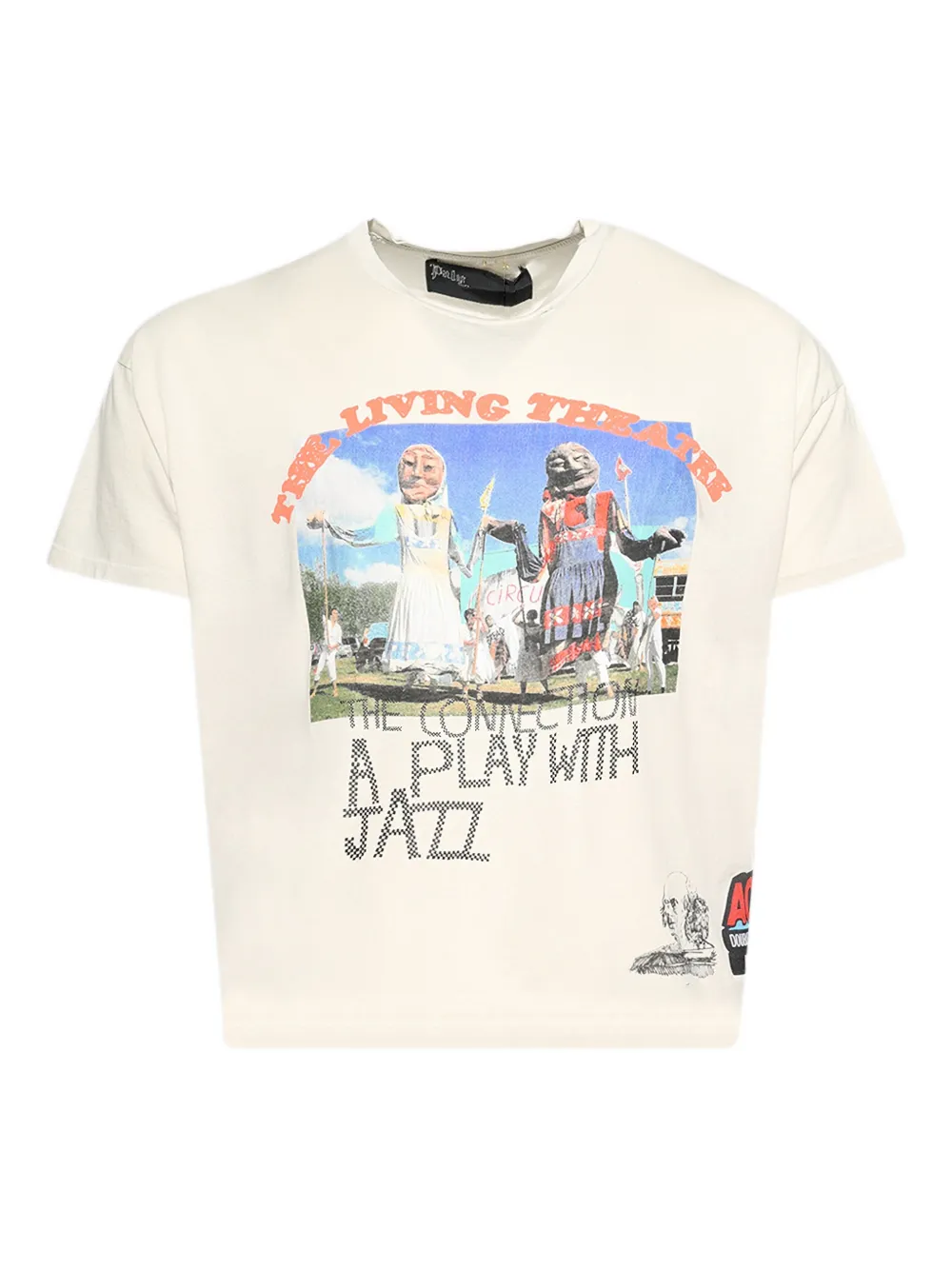 Paly The Living Theatre T-shirt - Bianco
