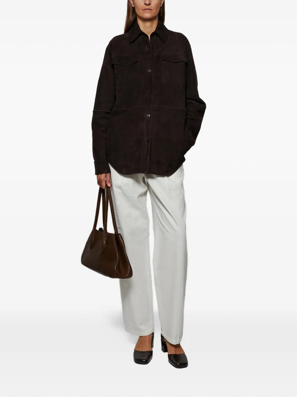 The Row Penelope ankle-strap heeled pumps Bruin