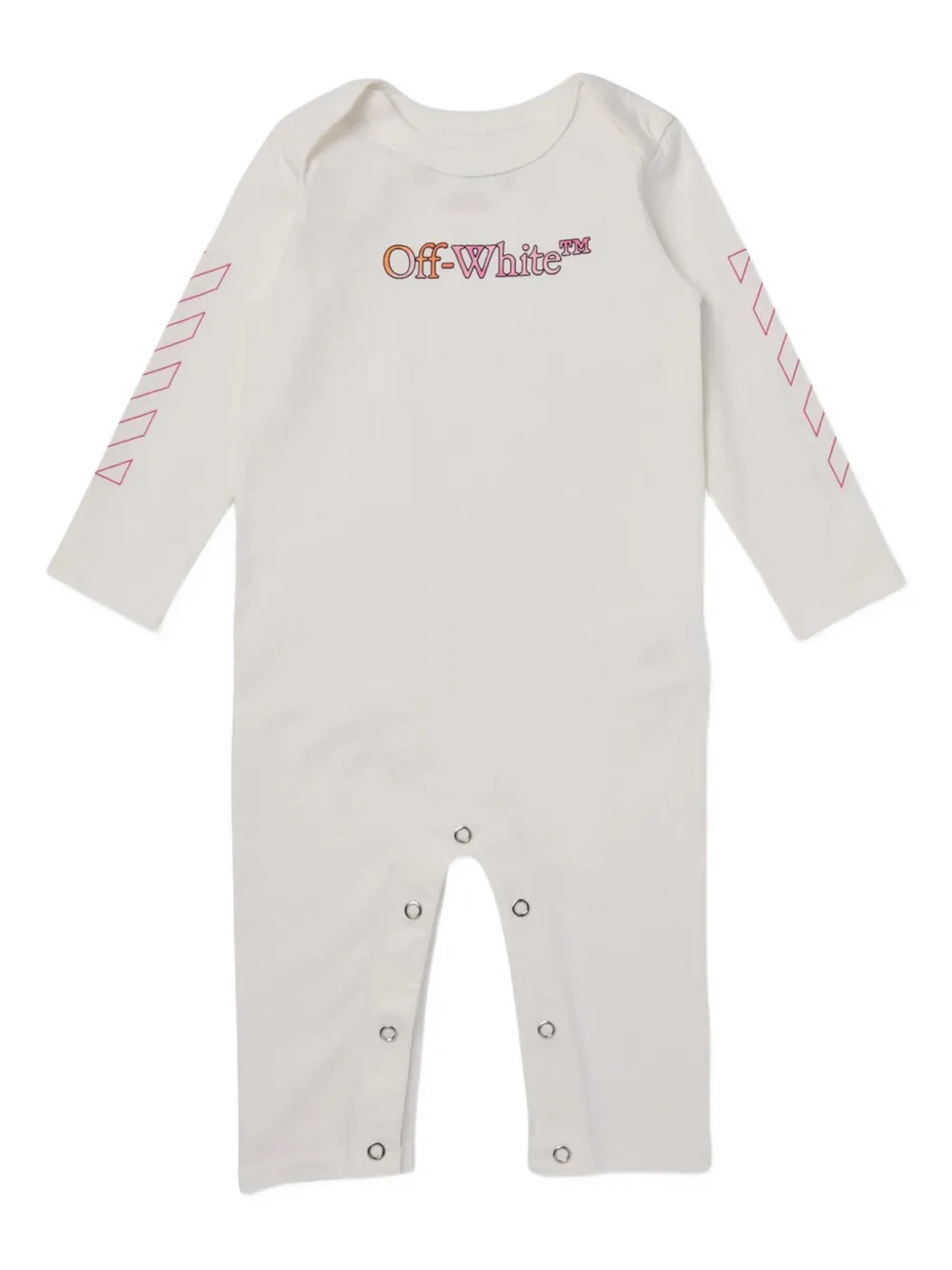 Off-white Logo Babywear In White