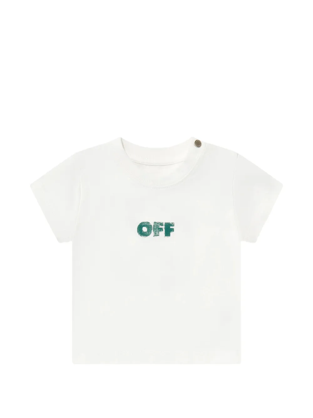Off-White Kids logo-print T-shirt - Bianco