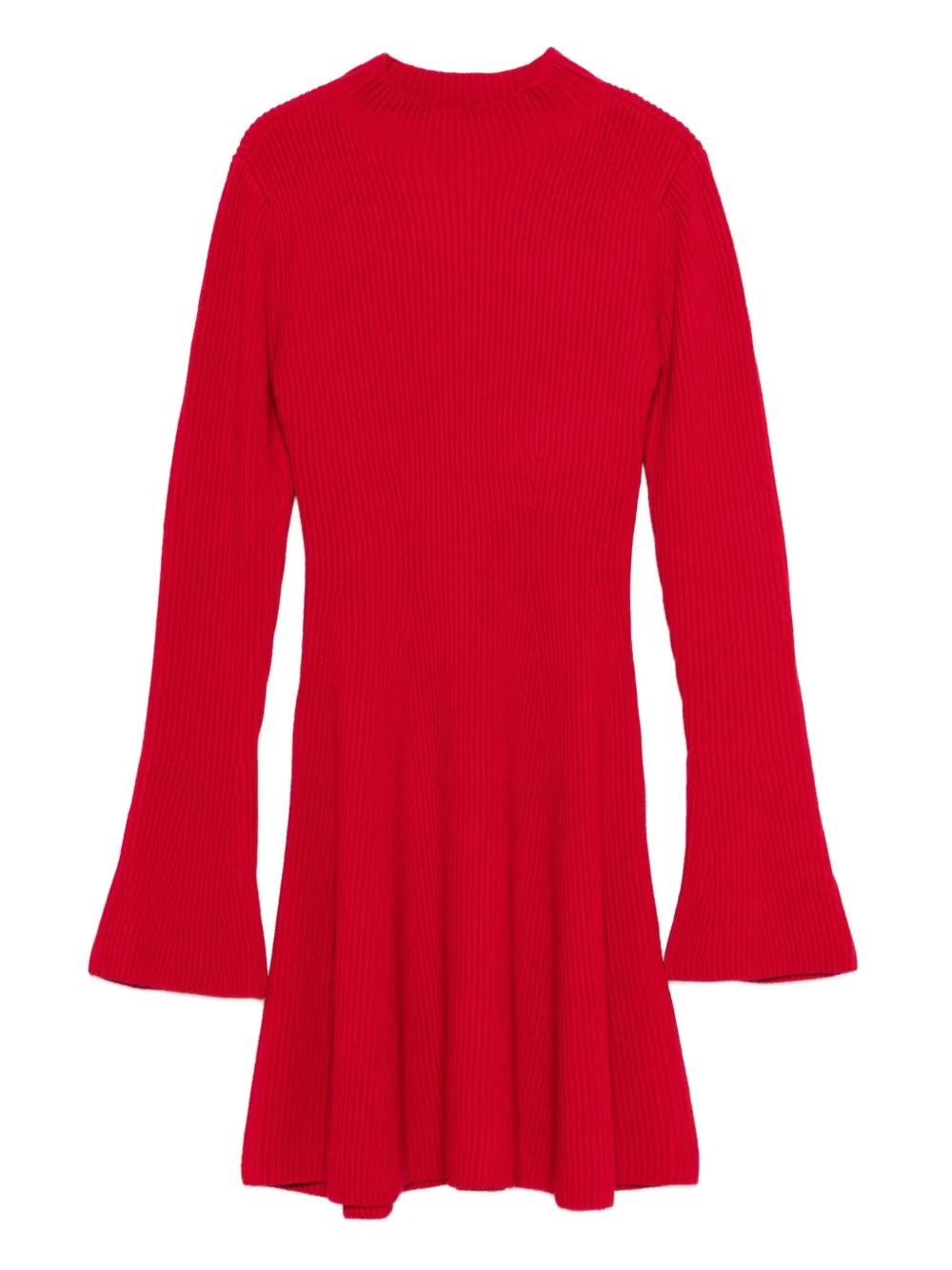TWINSET ribbed mini dress | Red | Image 1