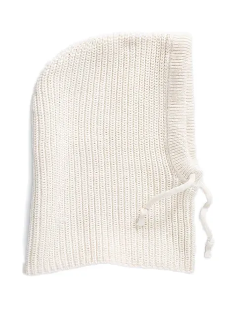 The North Face hooded ribbed balaclava