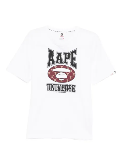 AAPE BY *A BATHING APE® logo-print T-shirt