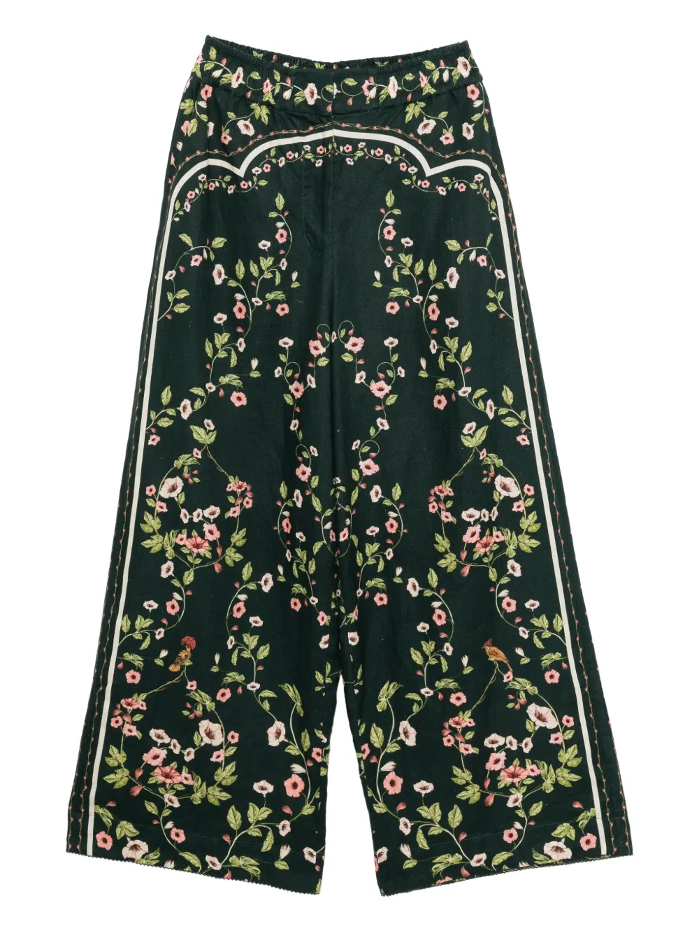 Agua By Agua Bendita Tota Mosquetero broek - Groen
