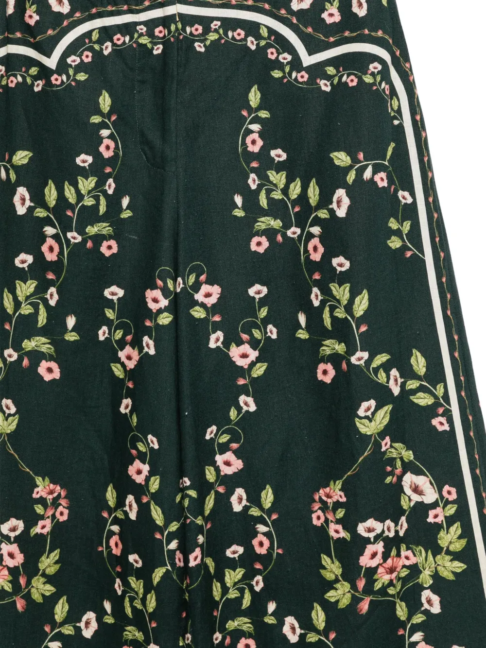 Agua By Agua Bendita Tota Mosquetero Trousers In Green
