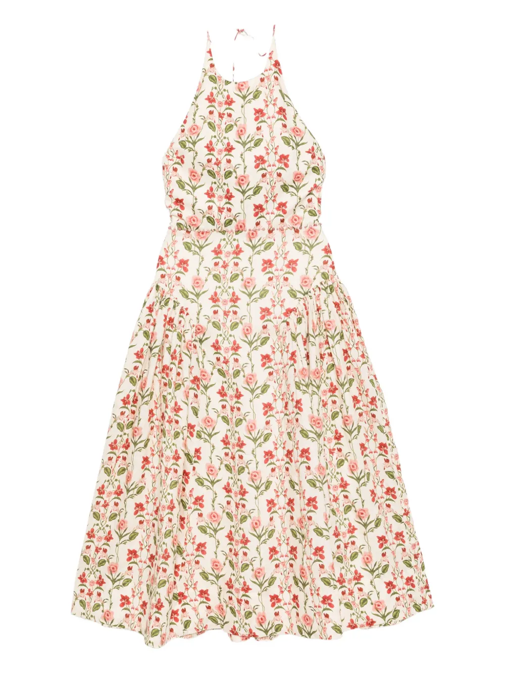 Agua By Agua Bendita Balsa Canna Dress In Neutral