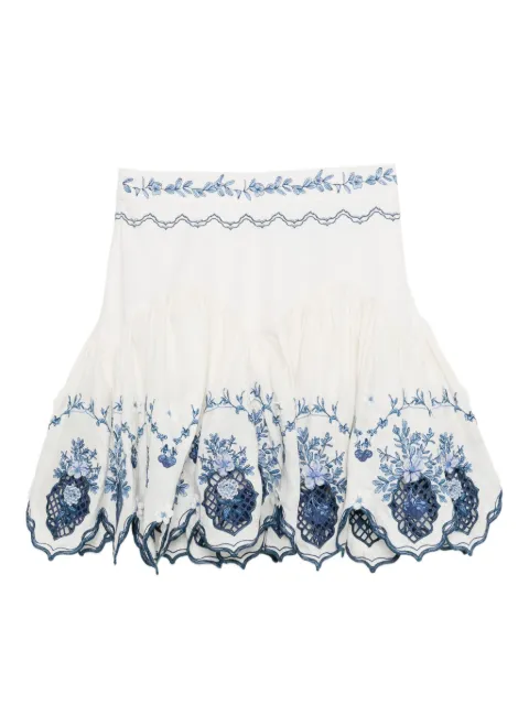 Agua By Agua Bendita Asai wild mini skirt