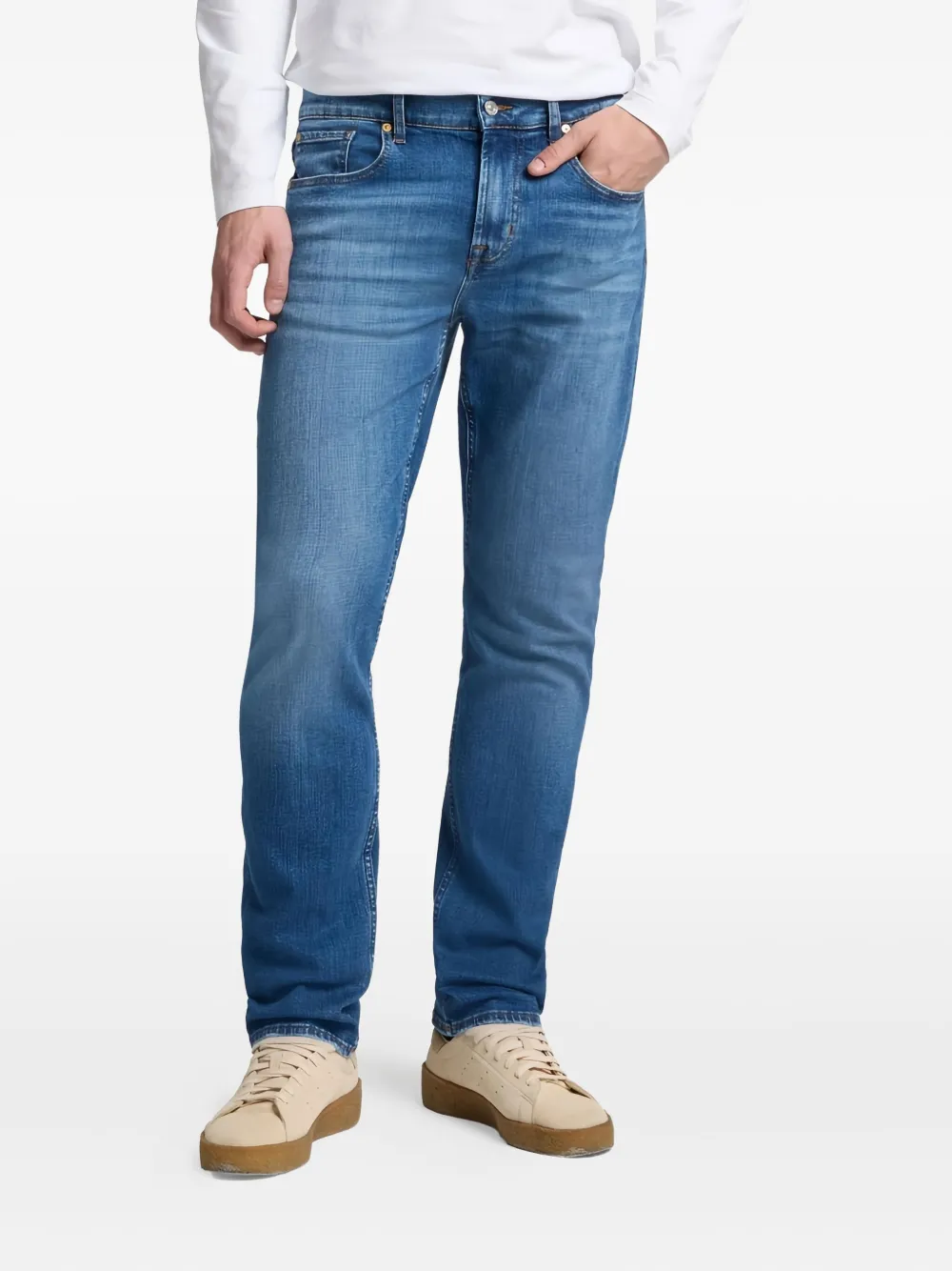 7 For All Mankind belt-loops jeans | Regular & Straight-Leg Jeans | Image 2