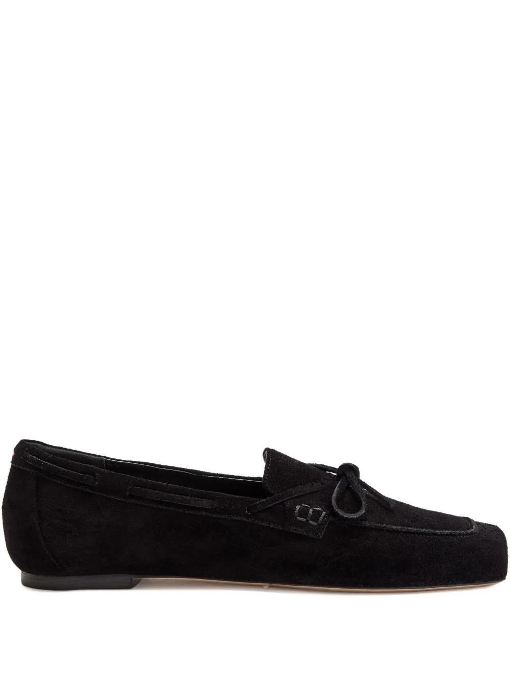 Aeyde Jasper suede loafers Black