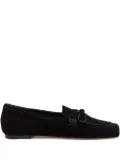 Aeyde Jasper suede loafers - Black