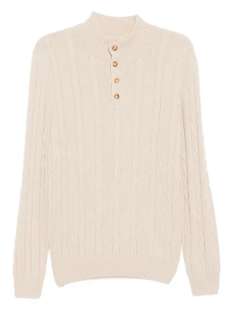 Aurélien cable-knit jumper
