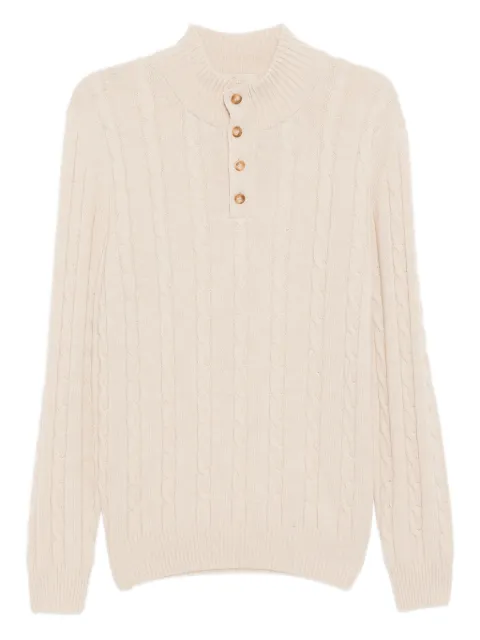 Aurélien cable-knit jumper