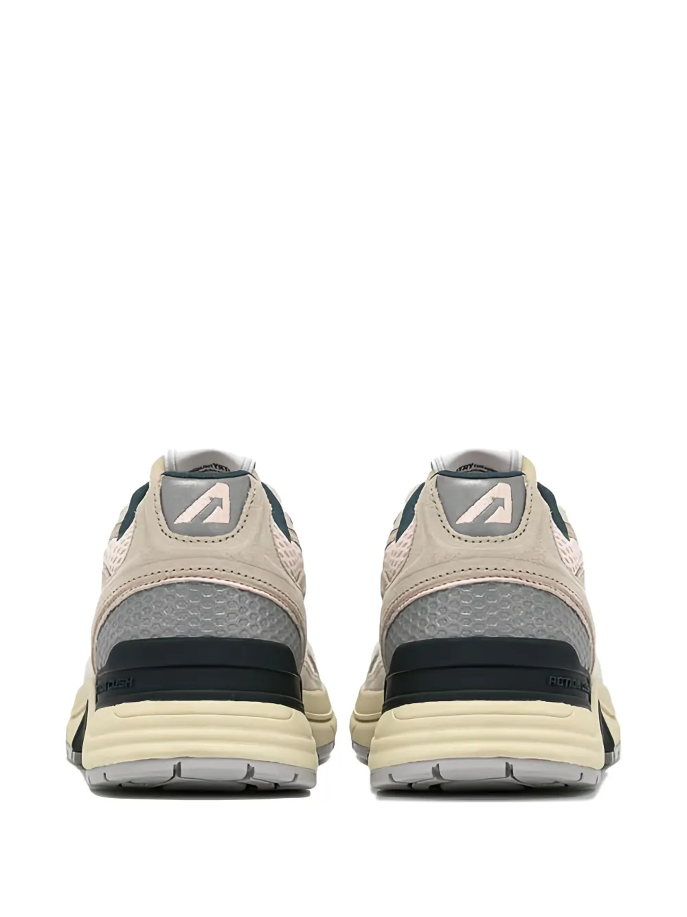 Autry Hyperway sneakers met vlakken Beige