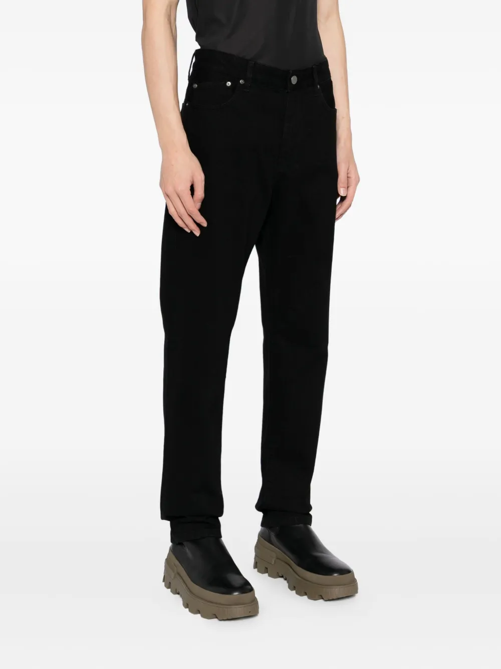 Belstaff B69 Straight-leg Jeans In Black