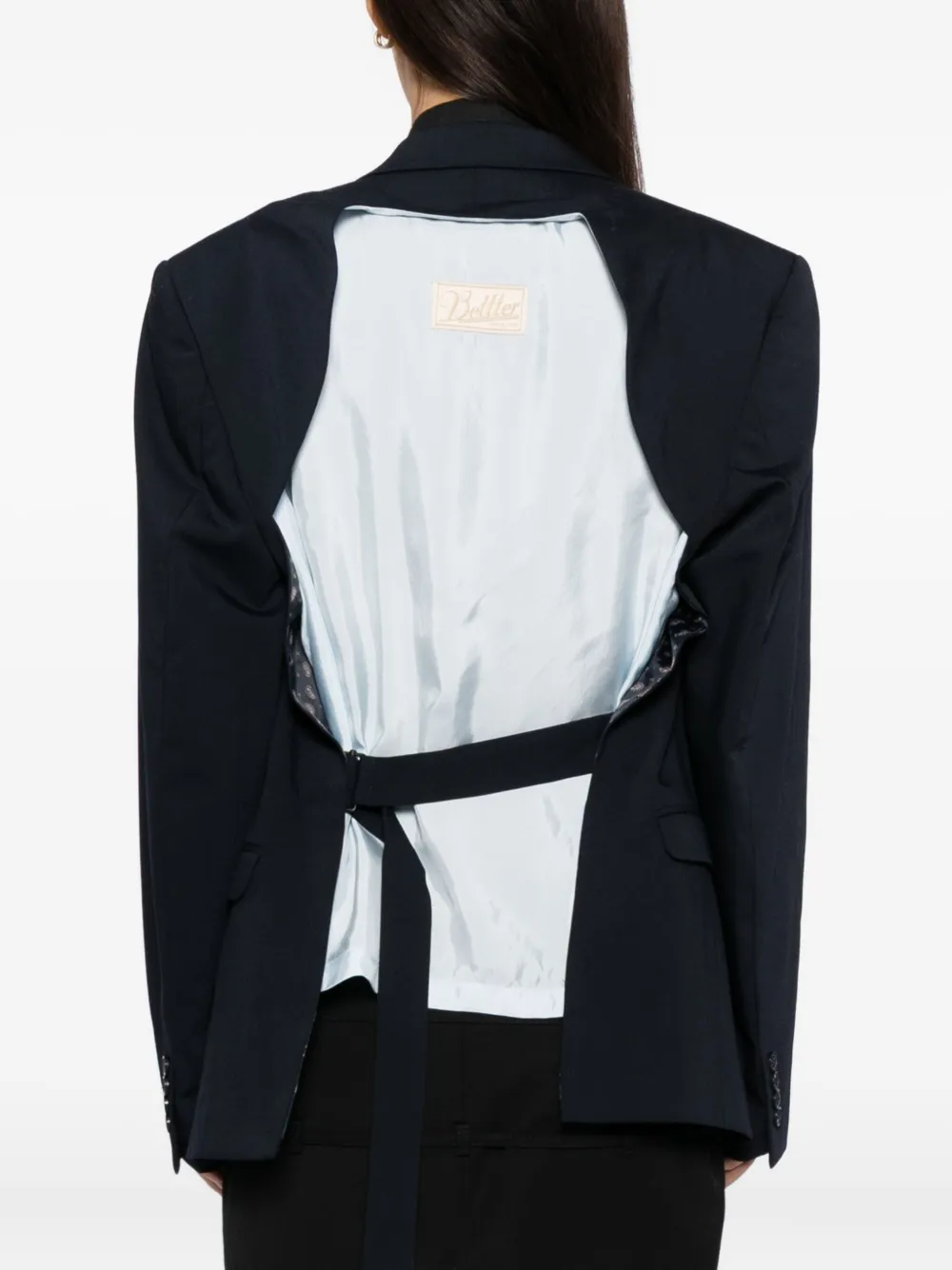 Better Ellis blazer Blauw