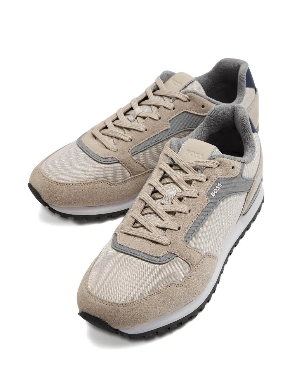 Hugo Boss Boss Nitan Trainers Medium Beige In Neutral