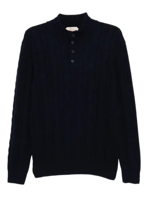 Aurélien cable-knit jumper