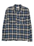 Cherry LA plaid flannel shirt - Blue
