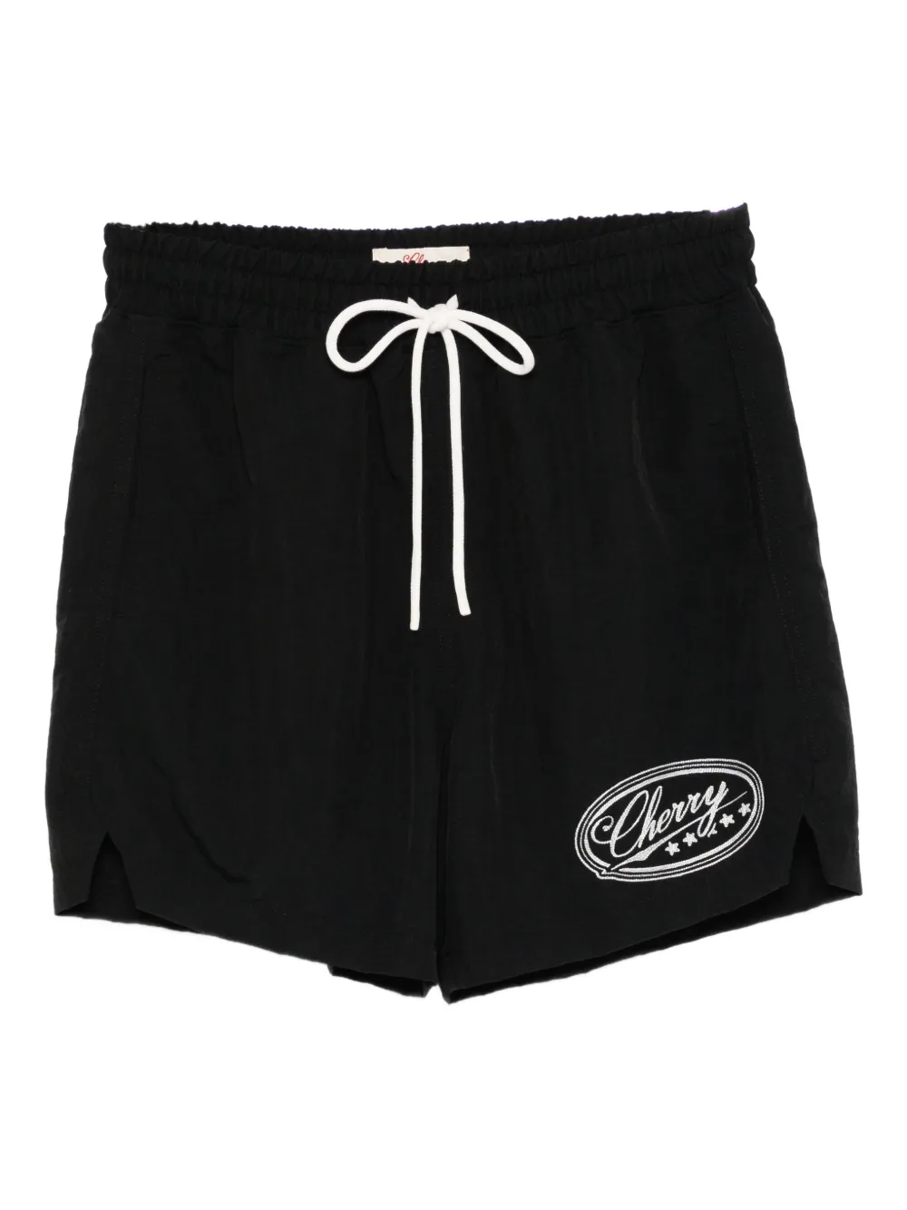 Cherry La Five Star Swim Shorts In Black