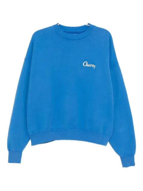 Cherry LA logo-print sweatshirt