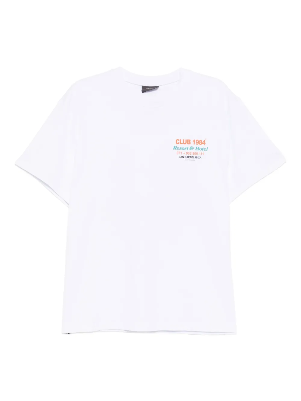 CLUB 1984 playera Eivissa Palm | blanco | Image 1