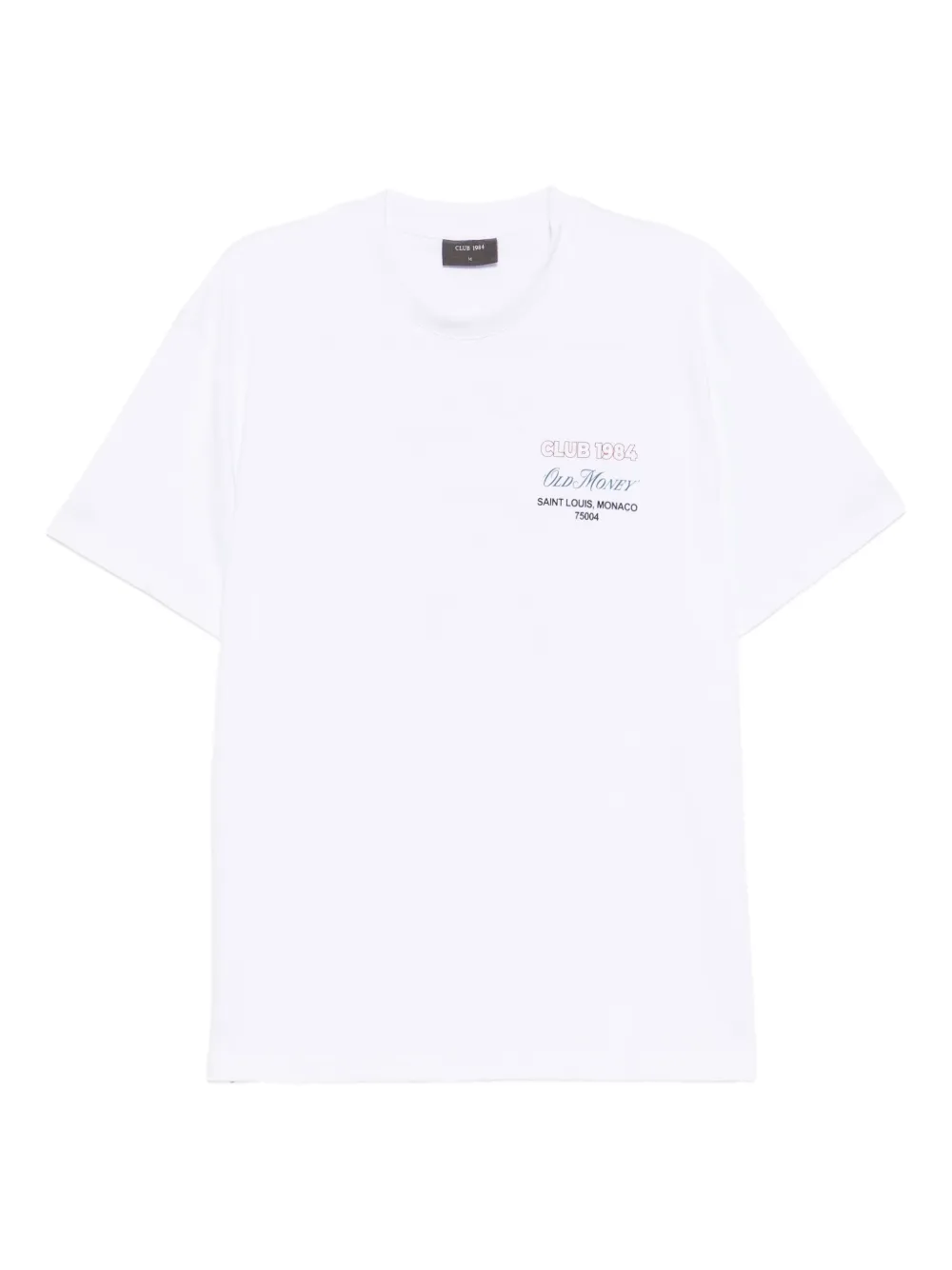 CLUB 1984 Old Money T-shirt Wit